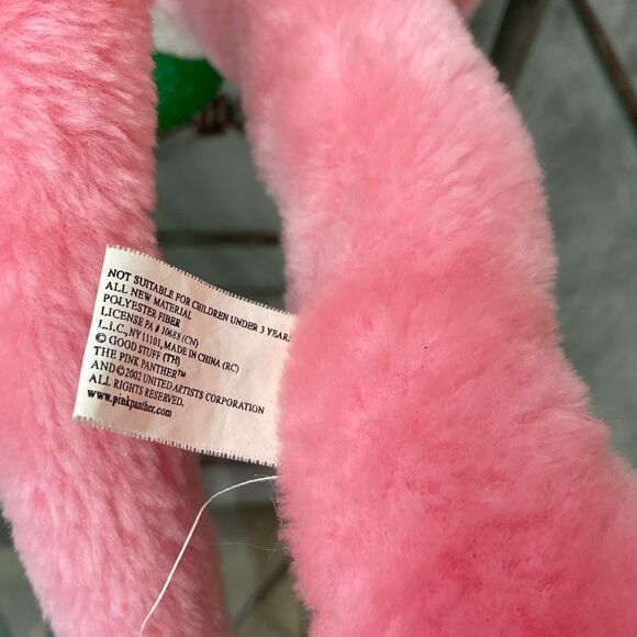 United Artist Toy Network Pink Panther Christmas Plush 2002 17”Tall - Picture 5 of 11